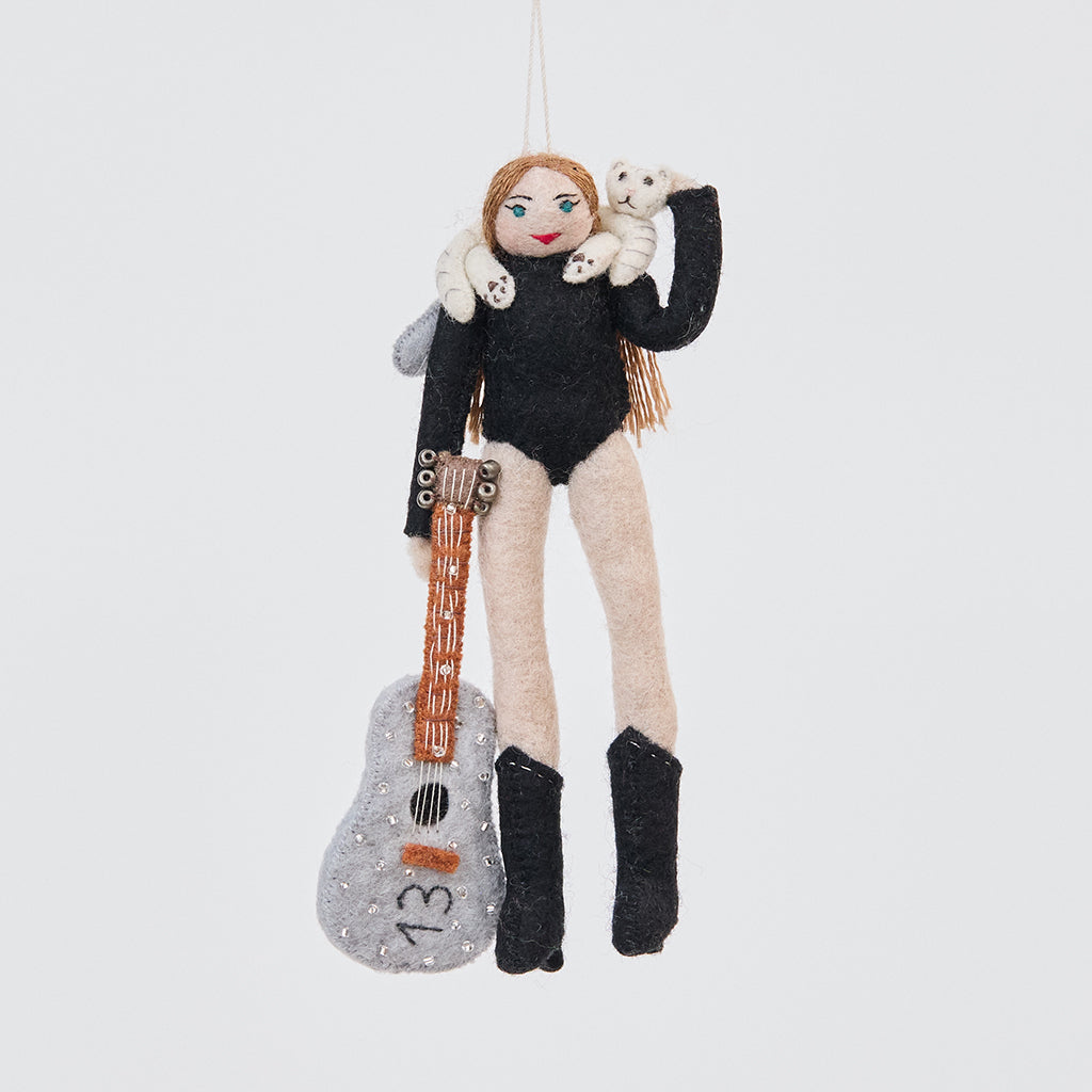 Taylor Swift Cat Ornament