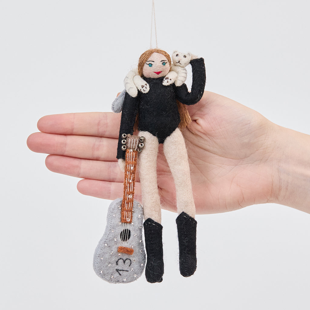Taylor Swift Cat Ornament
